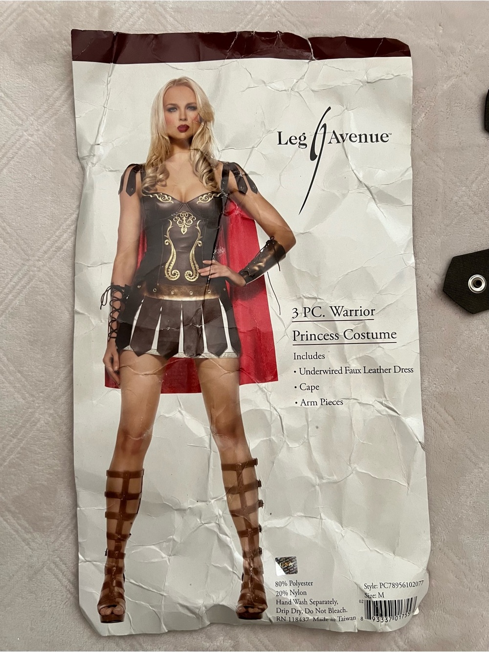 Leg Avenue Warrior Princess Costume 3 PC Set